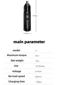 NEOBRISKEN High Torque Automatic <b>Screwdriver</b> Small Rechargeable <b>Set</b> Household Mini <b>Bit</b> N252 High Torque Automatic <b>Screwdriver</b> Co - Product Image 2