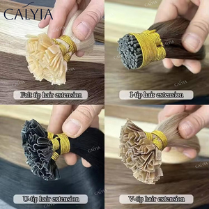 Extensiones de Cabello Humano Ruso Liso con Cutícula Alineada al por Mayor, Puntas I/U/V Pre-adheridas, Extensiones de Cabello Humano con Cutícula Alineada, Puntas I - Product Image 5