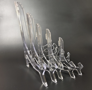 Bảng hiển thị hàng đầu Kệ chủ đứng gấp khung ảnh nhựa Giá vẽ rõ ràng trong suốt tấm Acrylic Giá vẽ - Product Image 3