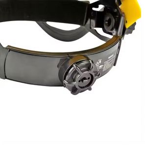 Vente directe d'usine, visière de sécurité intégrale montée sur la tête, visière transparente en polycarbonate, anti-éclaboussures, anti-impact, casque réglable - Product Image 3