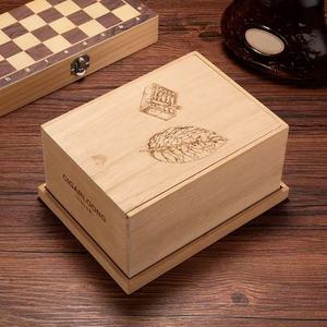 Boîte à cigares en bois sur mesure, humidor portable grande capacité, boîte de rangement pour l'âge et la conservation des cigares. - Product Image 2