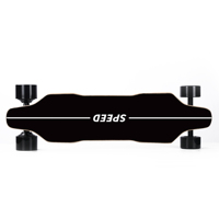 Planche à roulettes électrique JIESEN 8 plis en érable, longboard, autonomie de 15 à 20 km, vitesse maximale de 38 km/h, double propulsion, camions de 7 pouces, patineta e-board