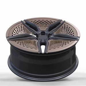 Roues forgées WX sur mesure pour <span class=keywords><strong>Tesla</strong></span> <span class=keywords><strong>Model</strong></span> S/X/Y/<span class=keywords><strong>3</strong></span> pour Mustang Mach-e pour Porsche NIO Audi finition or état neuf - Product Image 2