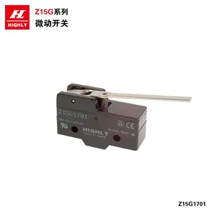 Taiwan Brand Highly High Precision Micro Switch Z15G1701 Hinge Lever 20A 250V CE TUV