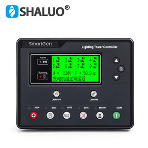 แผงควบคุมเครื่องกำเนิดไฟฟ้าดีเซล Shaluo SmartGen Lighting Tower Controller ALC708 พร้อมโมดูลควบคุมระยะไกล - Product Image 5