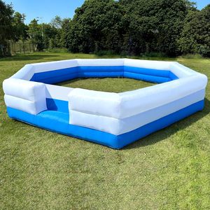 Terrain de Gaga Ball Gonflable Portable sur Mesure en Oxford – Jeu de Piscine à Balle Gonflable Amusant à Vendre – Terrain de Football Gonflable Portable - Product Image 4