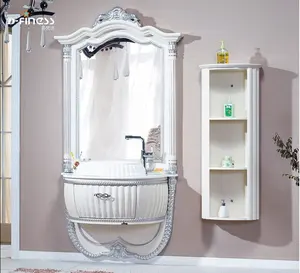 Arabische Stijl Unieke Grote Badkamer Spiegel Muur Kast Luxe Hotel Badkamer Wastafelmeubel