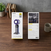 Boîte d'emballage pour ventilateur portable haut de gamme, élégante, écologique, en matériaux recyclés, imprimée sur mesure, avec faible MOQ personnalisable