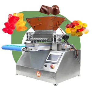 Make Hard Candy Deposit Lab Scale Manual Soft Size Chewy Depositor Fruit Jelly Gummy Machine Small