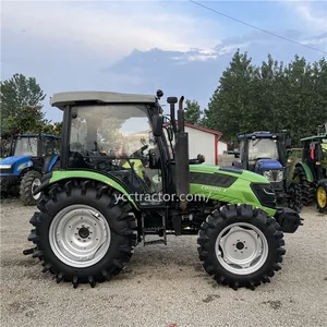 Deutz Fahr CD804 80HP 4WD 4x4トラクターカルチベーターiso9001承認済みチェーンギアドライブトラクター404トラクターGPS