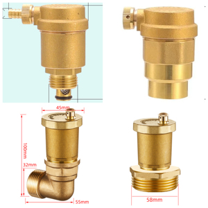 Vanne d'aération automatique en laiton, vanne de décharge d'air, vanne de chauffage, 3/8\", 3/4\", 1 pouce, tuyau d'eau du robinet - Product Image 4