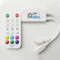 Luzumi SP648E Más popular para APP Pixel Controlador de atenuación LED direccionable RGB Control remoto inteligente Plástico programable