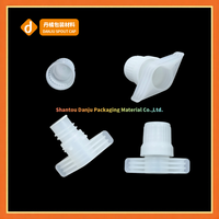 Tapón de Plástico con Boquilla PP Directo de Fábrica para Doypack, Tapón con Boquilla para Bolsas de Alimentos para Mascotas, Puré, Bolsas de Viaje con Sellado Seguro
