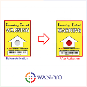 Leaning LABEL-tilizer INDICATOR Sticker TO deter mishanding by WAN-YO - Product Image 3