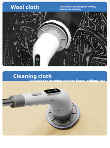 Cepillo de Limpieza Inalámbrico al por Mayor, Multifuncional para Baño, Ventanas, Cocina, Automóvil, Máquina Rotatoria Doméstica - Product Image 3