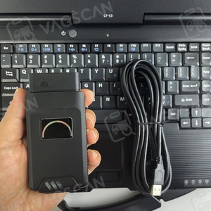 เครื่องมือวินิจฉัยรถบรรทุกและรถบัส T427 WDI-2 อินเทอร์เฟซวินิจฉัยไร้สาย + แล็ปท็อป Toughbook CF53 CF 53 ชุดเต็ม - Product Image 5