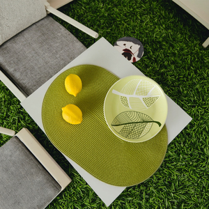 Factory Manufacturer Dining Room PP Woven Square/Customized Eco-Friendly Customizable Size Vintage Table Mats - Product Image 3