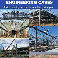 Pabrik Struktur Baja Modular Q355B Konstruksi Rangka Penyangga Logam untuk Bangunan Bengkel Produksi Barang Tekstil