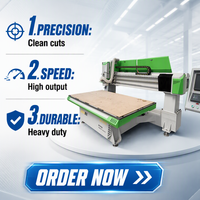 Routeur CNC S6 2513 ATC 7,5 kW avec changement d'outil automatique, broche à mouvement rapide, table mobile et vis à billes pour acrylique, PVC, MDF