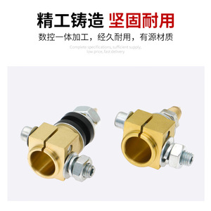 Conector de Antorcha de Soldadura de Latón con Enchufe Modelo 691, Accionamiento Manual de Corriente Continua para Soldadora MIG - Product Image 3