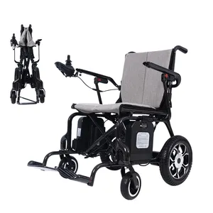 Quadriplegic wheelchair motor lithium battery controlled phone APP wireless remote control automatic folding motorised chairs