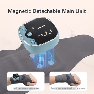 Fascia Massaggiante Elettrica Riscaldata a Microcorrente Senza Fili per <span class=keywords><strong>Polso</strong></span>, Supporto per Riabilitazione e Fisioterapia, Uso Estivo 5 - Product Image 5