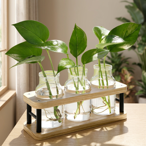 CF Creative Joli pot en céramique émaillé, style rustique traditionnel de ferme, pour plantes succulentes et bonsaïs d'intérieur, petit pot à fleurs en forme humaine - Product Image 3