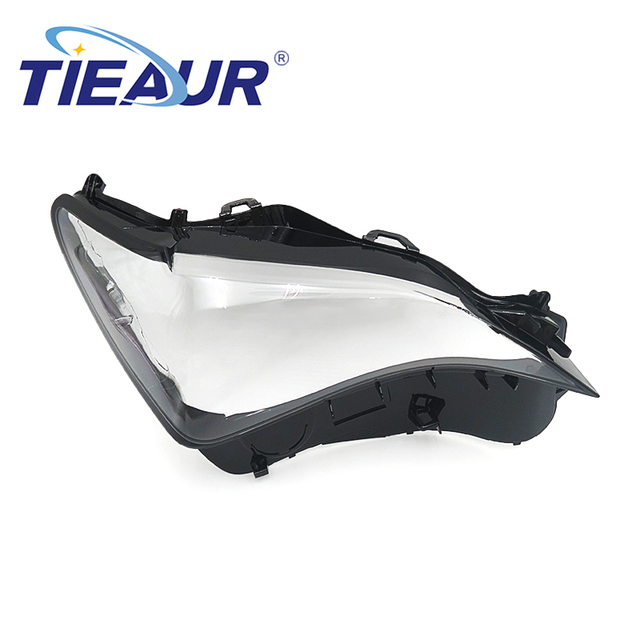 TIEAUR Replacement case Headlight Lens Plastic Lens Lampshade Car Parts Glass Shell Lamp Shade Transparent for RC 2016-2019 Year