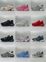 Sneakers de qualité Track 3.0 avec lumière LED, chaussures de sport pour hommes et femmes, chaussures de course Track 3.0 LED, baskets rétro