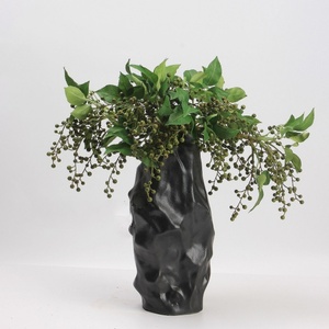 Bền Phong Cách Nhân Tạo Mỹ Pokeweed Bất Cảm Ứng <span class=keywords><strong>Phytolacca</strong></span> Hoa Sắp Xếp Trong Nhà Treo Tốt Nghiệp Giáng Sinh - Product Image 1