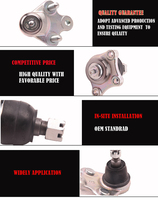 Rótula de Suspensión Automotriz de Alta Calidad, Fabricante de Rótulas Inferiores para Nissan Pick up D21 D22 2WD E24 40160-01G50