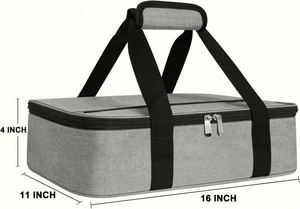 Bolsa Térmica para Transportar Alimentos Calientes y Fríos con Logotipo Personalizado 2024, Bolsa para Lasaña, Bolsa de Almuerzo para Picnics y Fiestas - Product Image 5