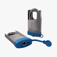 Serrure intelligente antivol pour extérieur, cadenas à empreintes digitales étanche, serrure intelligente innovante pour extérieur, étanche