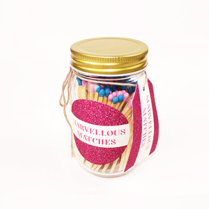 Bouteille en verre rose <span class=keywords><strong>bleu</strong></span>, artisanat d'art créatif coloré, bougie d'aromathérapie longue correspondance - Product Image 2