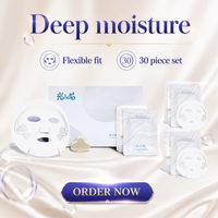 Dispositivo de Belleza para Lifting Facial, Reafirmante y Contorneador, para Uso Doméstico, Portátil, Antiarrugas, con 30 Almohadillas de Repuesto