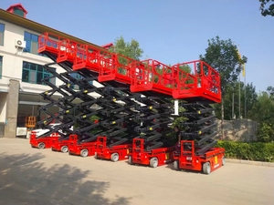 Plateforme élévatrice à ciseaux mobile autopropulsée <span class=keywords><strong>TUHE</strong></span>, plateforme élévatrice à ciseaux hydraulique électrique, échafaudage pour travaux en hauteur - Product Image 6