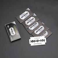 Lames de rasoir jetables en acier inoxydable à double tranchant Matgicol Dobbeltkant Barberblad