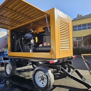 Generador Diésel Portátil Silencioso de Bastidor Abierto de 1800W con Alternador Sin Escobillas de 150KW 50/60Hz Trifásico de 4 Cables para Motor - Product Image 1