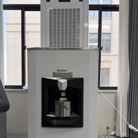 Machine à glaçons automatique commerciale avec bac de stockage intégré, utilisation au bureau, à l'hôtel, distributeur de glaçons