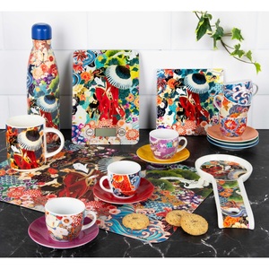 Bilancia da cucina Excelsa Kimono Glass 21,5x1,8x15 cm Bilancia digitale multicolore per cucinare e infornare - Product Image 4