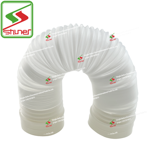 Tuyau d'évacuation flexible en PE à double bord évasé pour <span class=keywords><strong>hotte</strong></span> de <span class=keywords><strong>cuisine</strong></span>, pièces de ventilation de <span class=keywords><strong>cuisine</strong></span> - Product Image 4