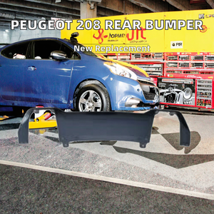 98259670XY PEUGEOT <span class=keywords><strong>208</strong></span> 2008 2019 ชุดแต่งสปอยเลอร์กันชนหลัง ดิฟฟิวเซอร์  98259670XY อะไหล่รถยนต์พลาสติกใหม่สำหรับเปลี่ยน - Product Image 2