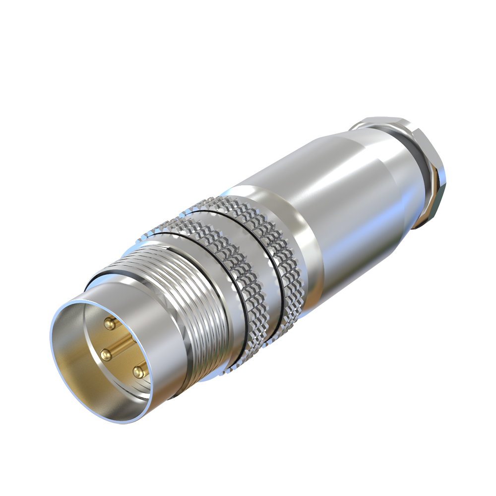 M16 5 Pin Round Connector Waterproof Circular Plug