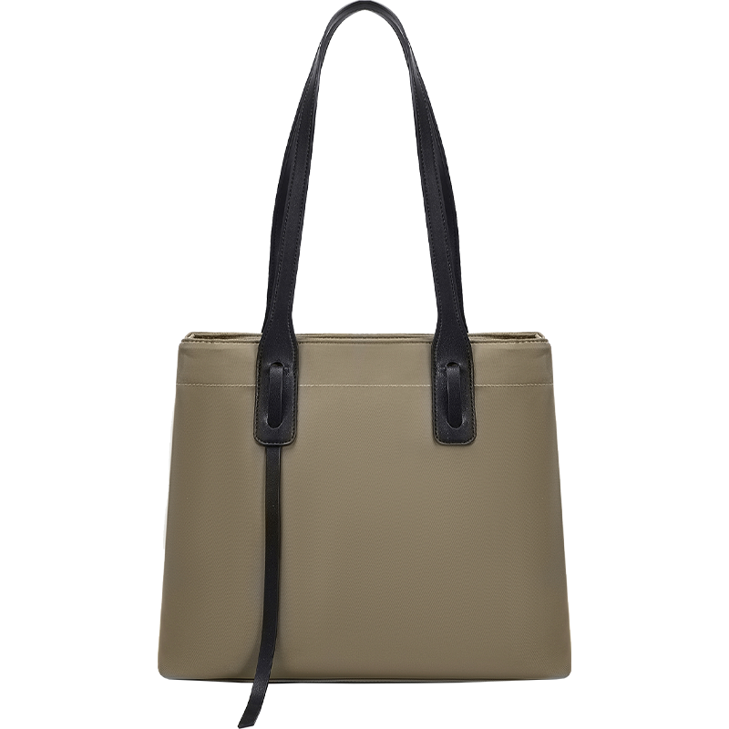 สีกากีพร้อมที่จับสีดำ