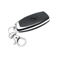 Mini télécommande RF 1 canal 433/315 MHz EV1527 HCS301 PT2260 avec portée de 100 m