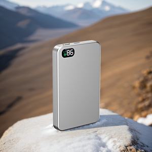 厂家直销趋势产品发光二极管电源显示器无线充电器磁性电源组PD 22.5W 5000毫安时旅行容量 - Product Image 5