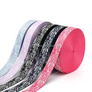 สายรัดกระเป๋าแบบใหม่ขนาด 50 มม. ลาย Jacquard สองด้าน สำหรับกระเป๋าสะพายไหล่ สายรัดกระเป๋าเดินทาง - Product Image 2