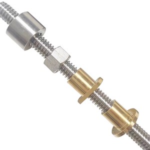 <span class=keywords><strong>Tige</strong></span> <span class=keywords><strong>filetée</strong></span> trapézoïdale à filetage droit gauche en acier inoxydable 304 T8-T60 avec longueur 0.5m/1m/<span class=keywords><strong>2m</strong></span>/3m - Product Image 4