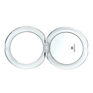 <span class=keywords><strong>Miroir</strong></span> compact grossissant 5x 10x, avec fermeture magnétique, double face - Product Image 4