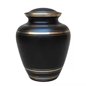 American Style Brass Cremation Urn Metal <b>Keepsake</b> for Adults and <b>Pets</b> Premium Funeral Supplies - Product Image 1